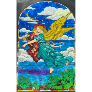 Angel Metal Wall Art – “Guardian Angel”