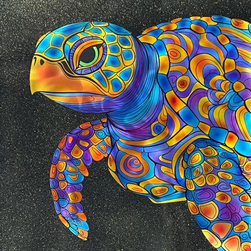 Mandala Turtle Art V1
