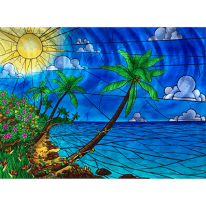 Metal Wall Art “Sunset Cove”